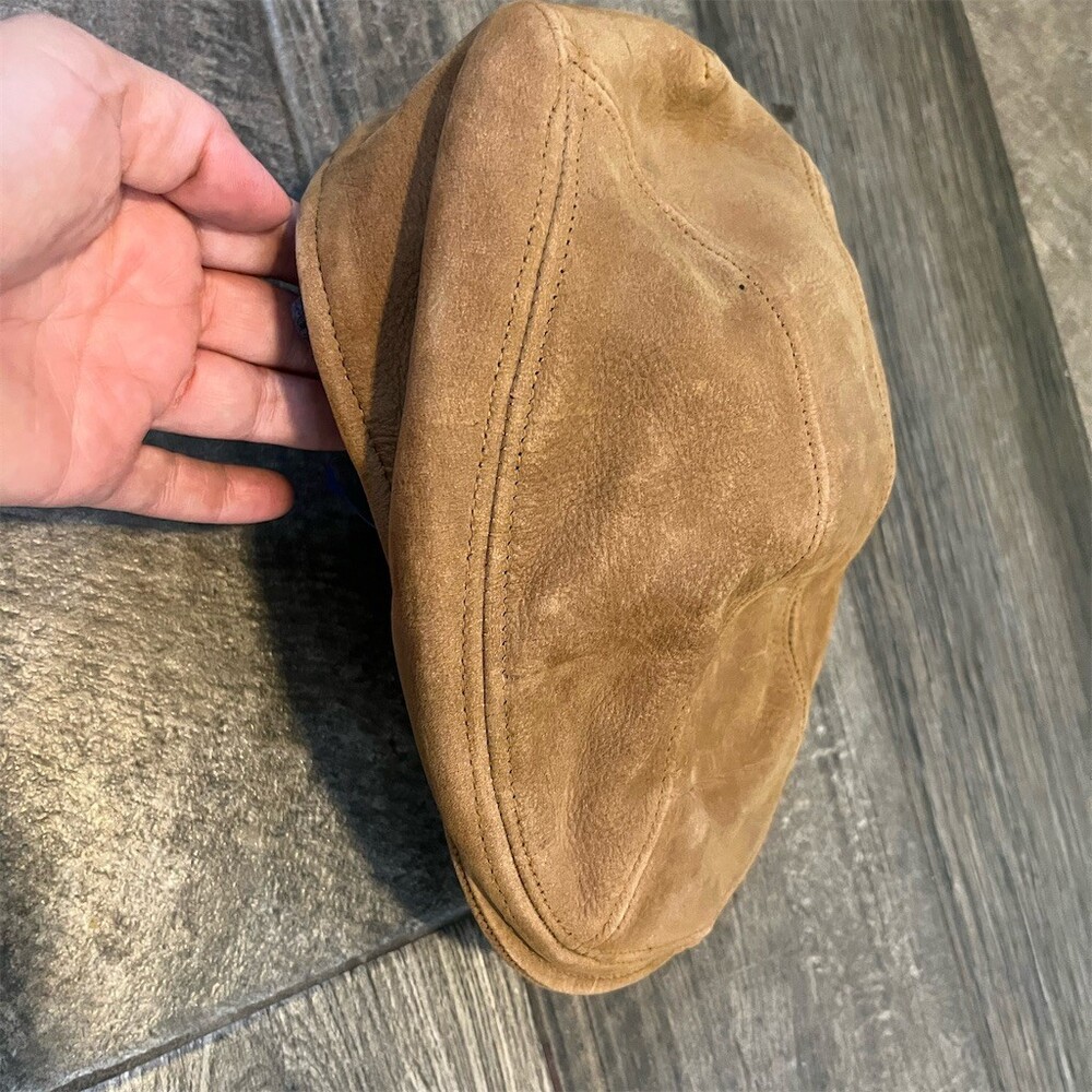 Stetson Ivy Flat Cap Mens One Size Brown Driving Hat Classic Heritage